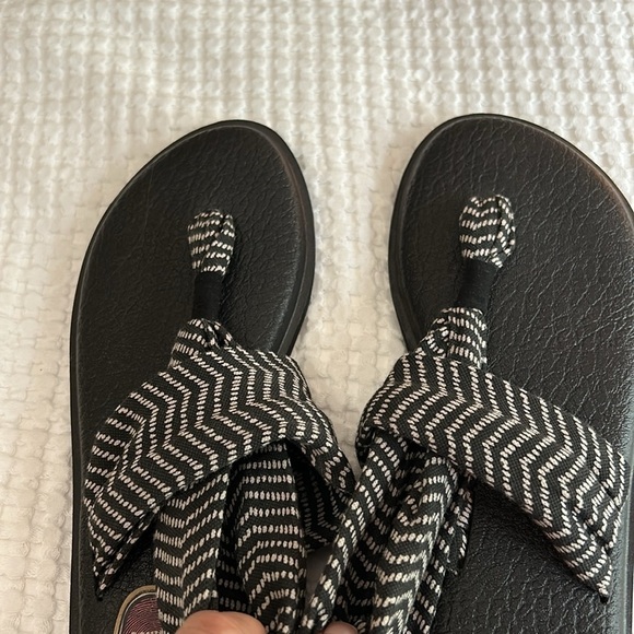 Sanuk Yoga Sling 2 Flip Flop Thong Sandals Size 8 - Picture 7 of 10